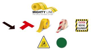 Heavy Duty Tape Offers Mighty Line Floor Tape
