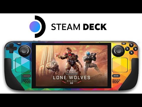 Halo Infinite Steam Deck | Online Multiplayer - SteamOS 3.3 | 40Hz Vs 60Hz