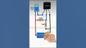 Best Electronic project with BC547 Transistor #shorts#youtubeshorts #shortsfeed