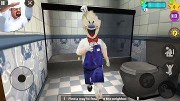 ICE SCREAM Enter In Mr Grumpy House - Scary Stranger 3D New Prank Funny Android game