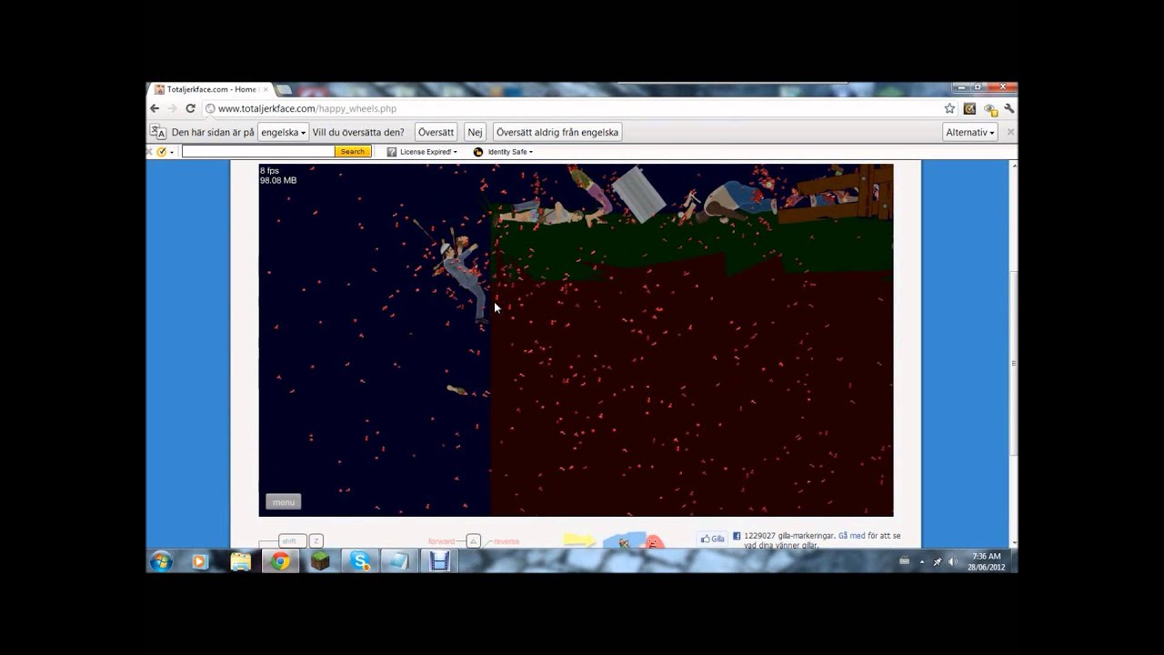 Happy Wheels Gameplay