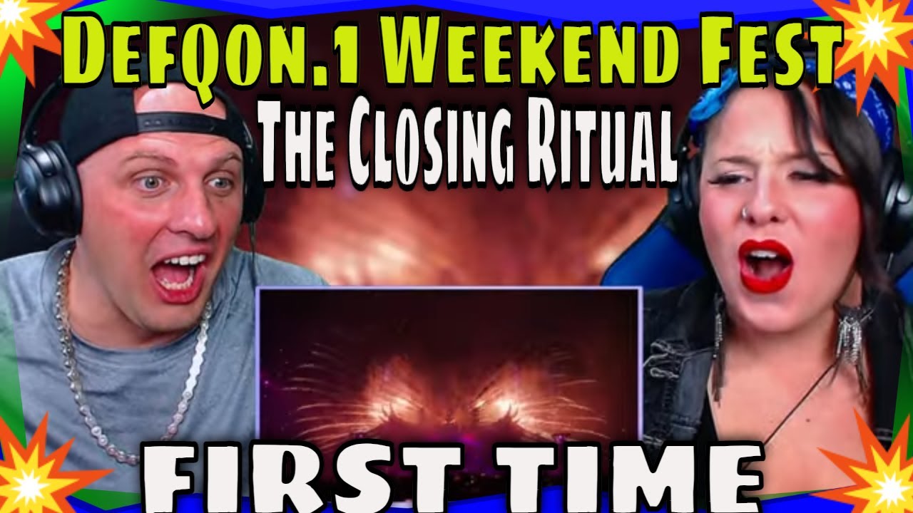 First Time Seeing The Closing Ritual | Defqon.1 Weekend Festival 2022 | THE WOLF HUNTERZ REACTIONS