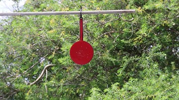 GlowShot Double Action Self Healing, Hit Indicating 6″ Gong