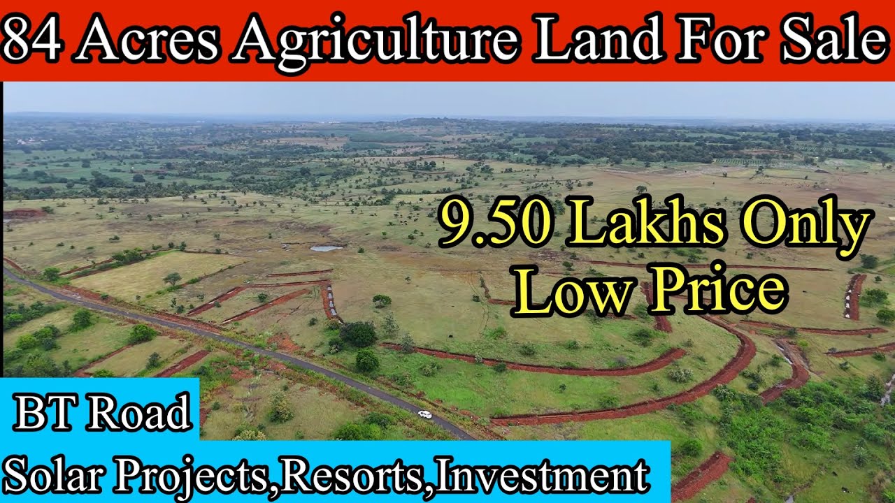 84 Acres Agriculture Land for sale in Karnataka | Chance Property | Low Price