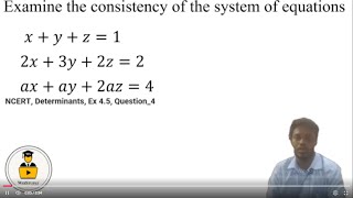 Class 12 NCERT Maths | Ch 4: Determinants| Ex 4.5 Q4 Solution screenshot 4