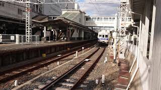 南海高野線 堺東駅 2200系(2202編成) 試運転発車