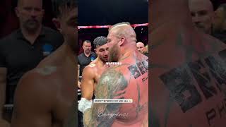 Tommy Fury Defeats Eddie Hall by Majority Decision 🥊🔥 #boxing #shorts