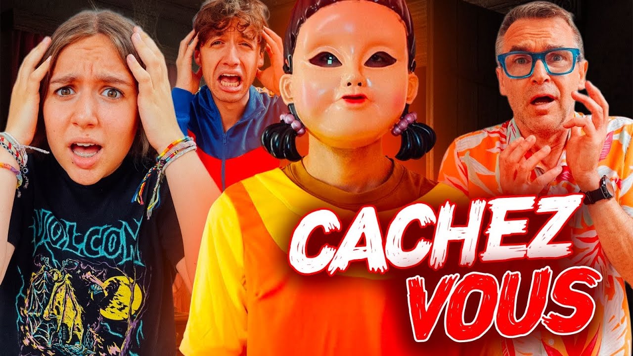 LES AGENTS DE SQUID GAME VIENNENT CHEZ NOUS ! - PINK LILY