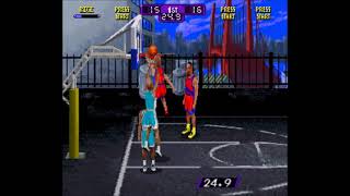 NBA Hangtime (SNES)- Hornets Gameplay 1/2
