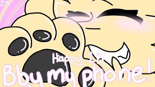 Bby my phone|gift!! @QueenPomeranian | HAPPY 1k!!