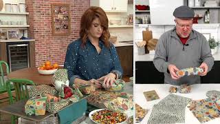 Ecolution 5-Piece Reusable Beeswax Food Storage Wraps On Qvc