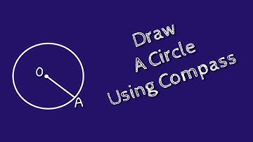 How to draw circle with compass. shsirclasses.