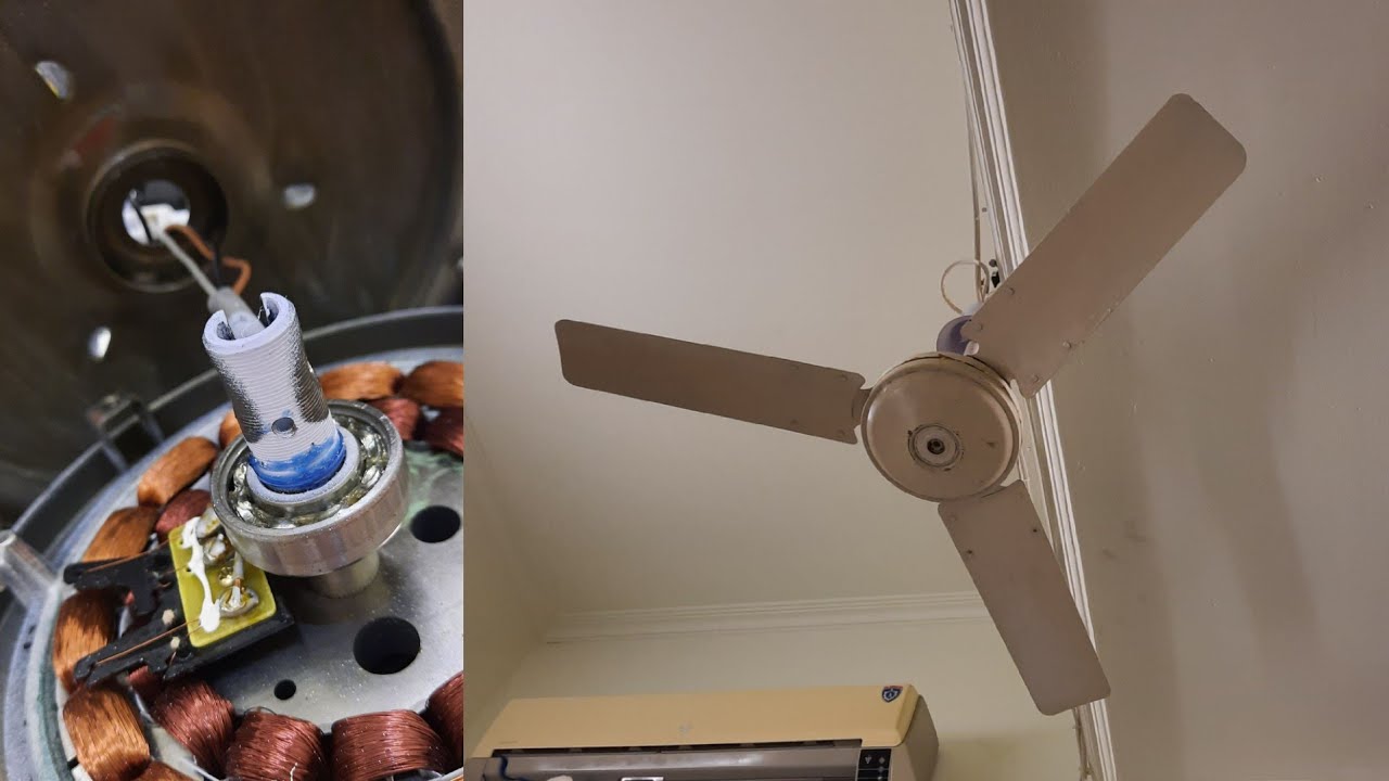 Re Greasing Ceiling Fan Bearings You