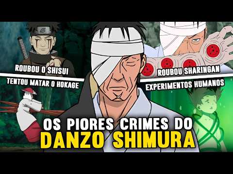 ALL OF DANZO'S CRIMES IN NARUTO
