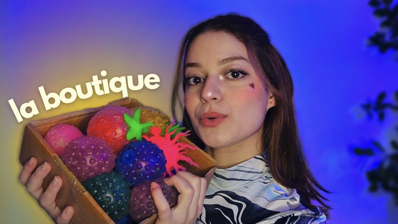 ASMR : JE VIDE UNE BALLE ANTI STRESS pour faire une gelée d'orbee