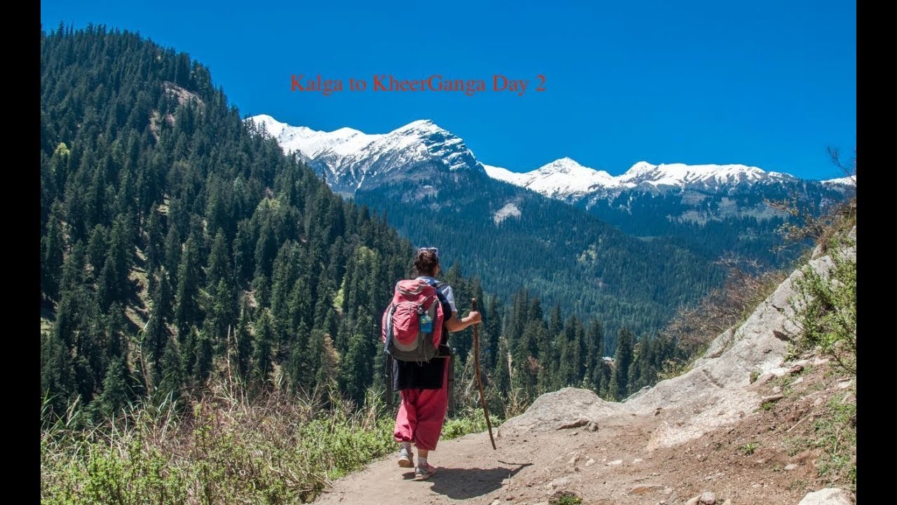 kheerganga trek from kalga