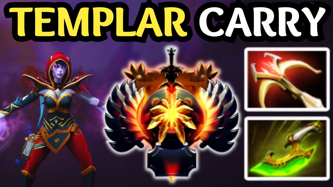 🔥 TEMPLAR ASSASSIN CARRY IS BROKEN ?! ALL BUFF DAMAGE | DOTA 2 🔥