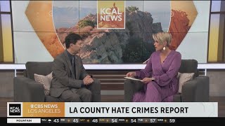 Robin Toma, of the LA County Commission on Human Relations talks about the rise in hate crimes