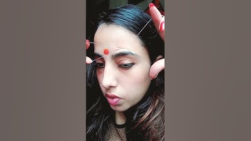 Eyebrow at home, self eyebrow #threading #eyebrowtutorial #eyebrows #eyebrowtips #eyebrowshaping