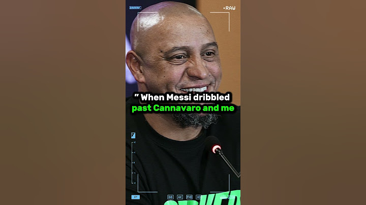 Roberto Carlos about Lionel Messi...