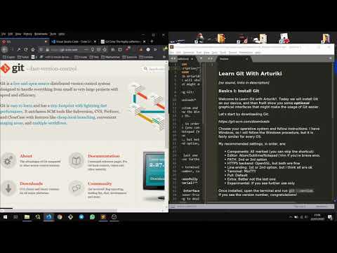 Learn Git with Arturiki - Basics I: Install Git