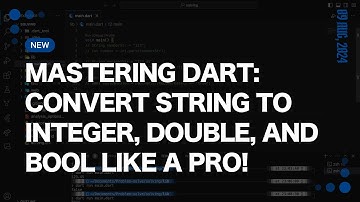 Mastering Dart: Convert String to Integer, Double, and Bool Like a Pro!