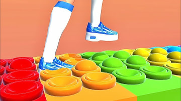 Tippy Toe 👸👑 🌈 MAX LEVELS All Levels Gameplay Walkthrough Android, iOS NEW UPDATE!!