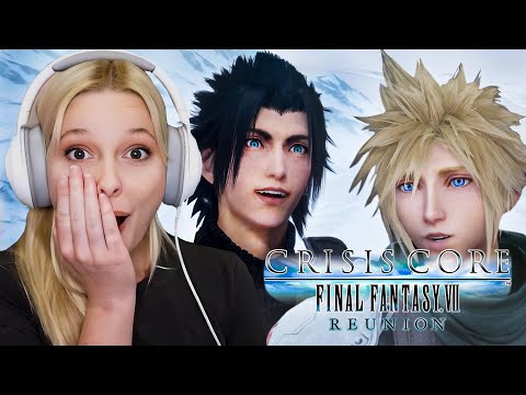 Zack Meets Cloud | Aerith VA Plays Crisis Core Final Fantasy VII Reunion Pt 6