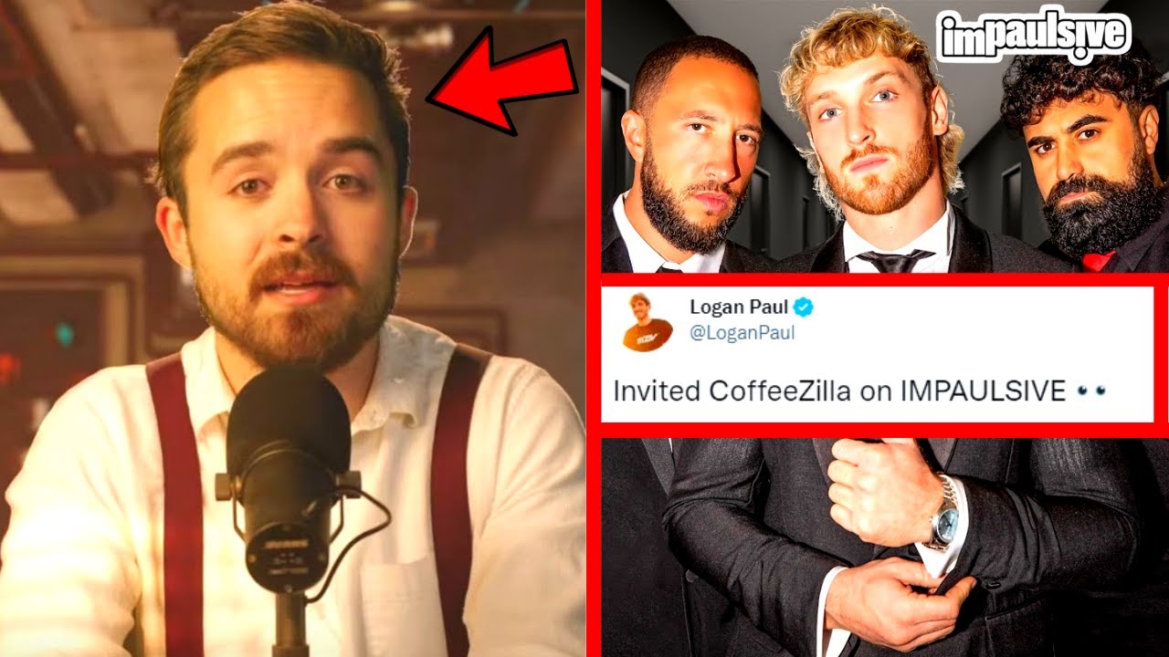 ⁣Coffeezilla Rejects Logan Paul's Invite To Impaulsive!