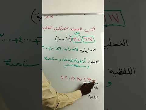 أكتب الصيغة التحليلية واللفظية خامس ابتدائي ف1