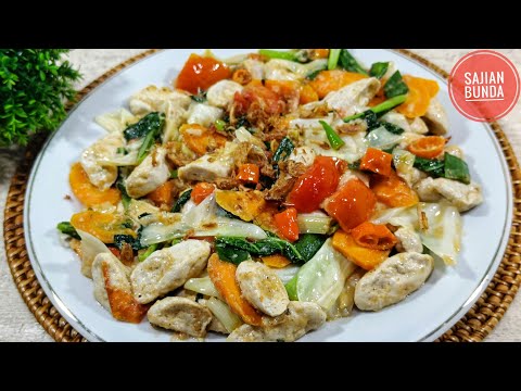Resep Capcay Otak Otak