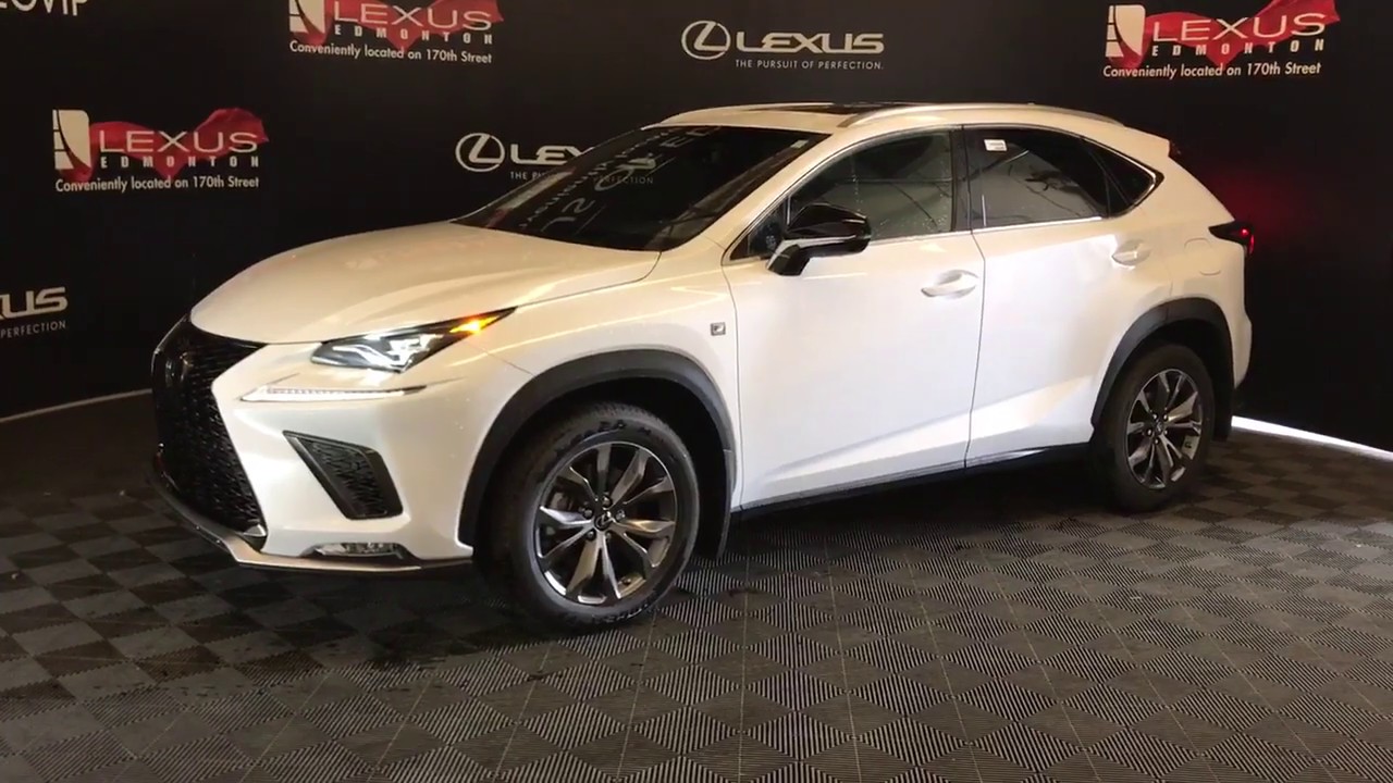 Ultra White Lexus Nx 300 F Sport Series 2 Review Lexus Of Edmonton New Youtube