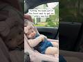 Dad Puts Baby Girl In The Front Seat 