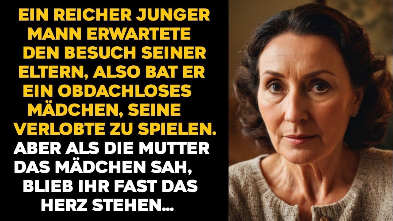 EIN REICHER JUNGER MANN ERWARTETE DEN BESUCH SEINER ELTERN, ALSO BAT ER EIN OBDACHLOSES MÄDCHEN