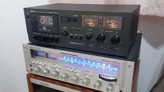 TAPE AKAI GXC 709D - BLACK FACE