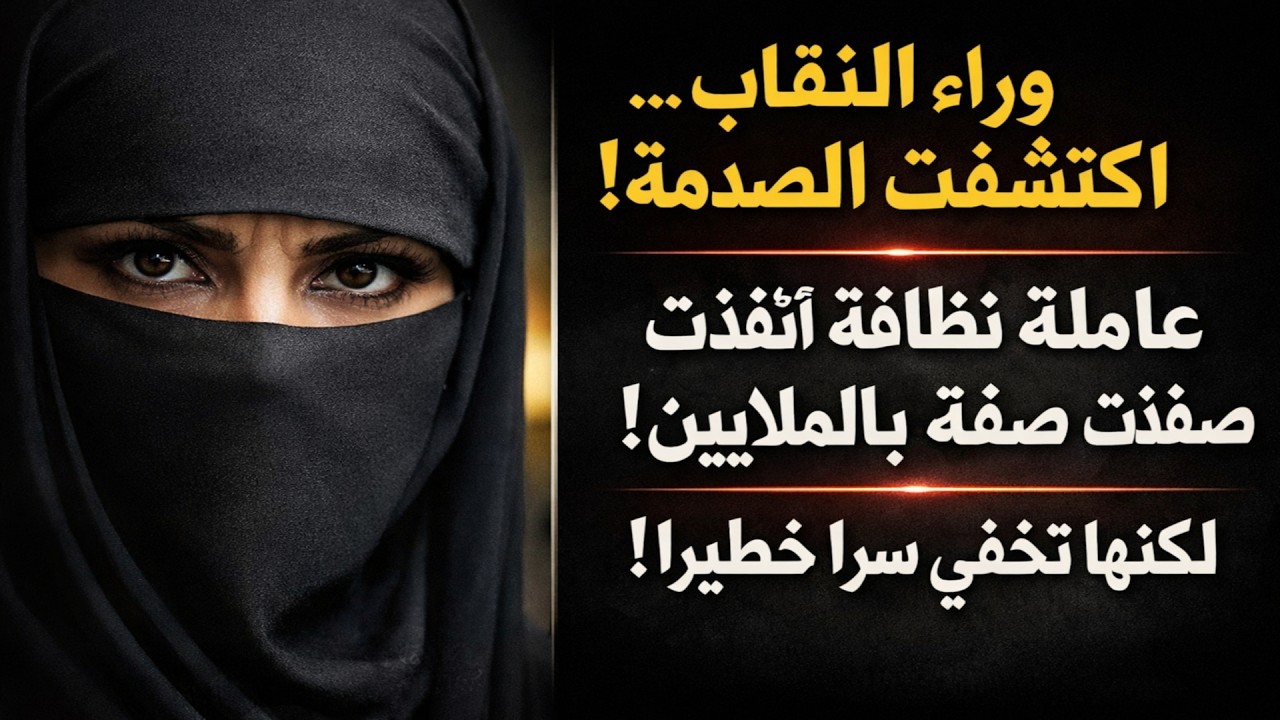 من وراء النقاب: عاملة النظافة التي أنقذت صفقة بملايين الريالات وكشفت سراً دُفن لسنوات