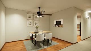 Wynwood Court Apartments - 2 Bedroom Tour - 3D Video Render