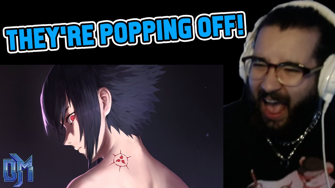 Реакция Швабади на песню Саске | "Beyond Human" | Divide Music при участии Sinewave Fox [Наруто]