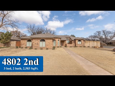 4802 2nd St, Lubbock, TX home video tour