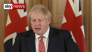 Boris Johnson says UK 'will use tougher measures if necessary'