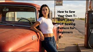 How to Sew Your Own T-Shirt | Easy PDF Sewing Pattern for Beginners