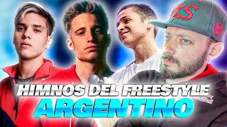 DTOKE REACCIONA A HIMNOS DEL FREESTYLE ARGENTINO 🇦🇷