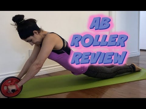 1 Week Ab Roller Challenge Review Buzzchomp Fit Mom Youtube