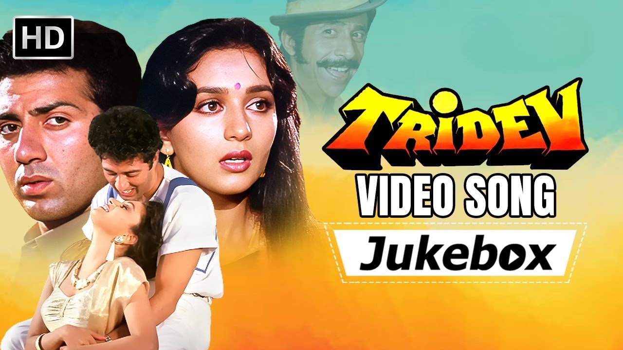 Tridev (1989) All Video Songs Jukebox | Sunny Deol, Madhuri | 80s Superhit Songs