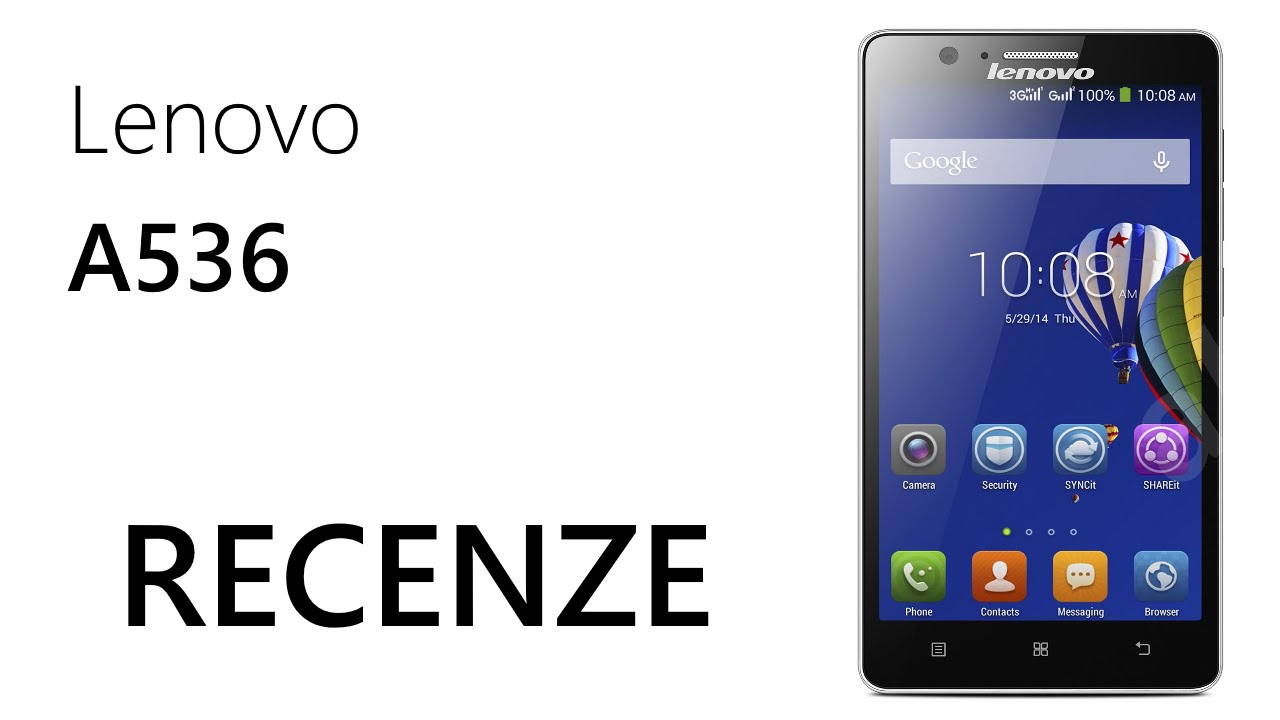 Lenovo A536 | Recenze | Review | - YouTube
