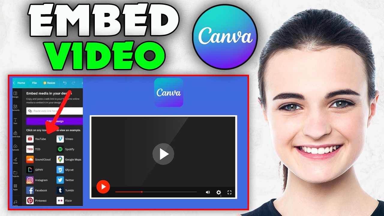 (2026) How To Embed YouTube Video In Canva (Step By Step) - YouTube