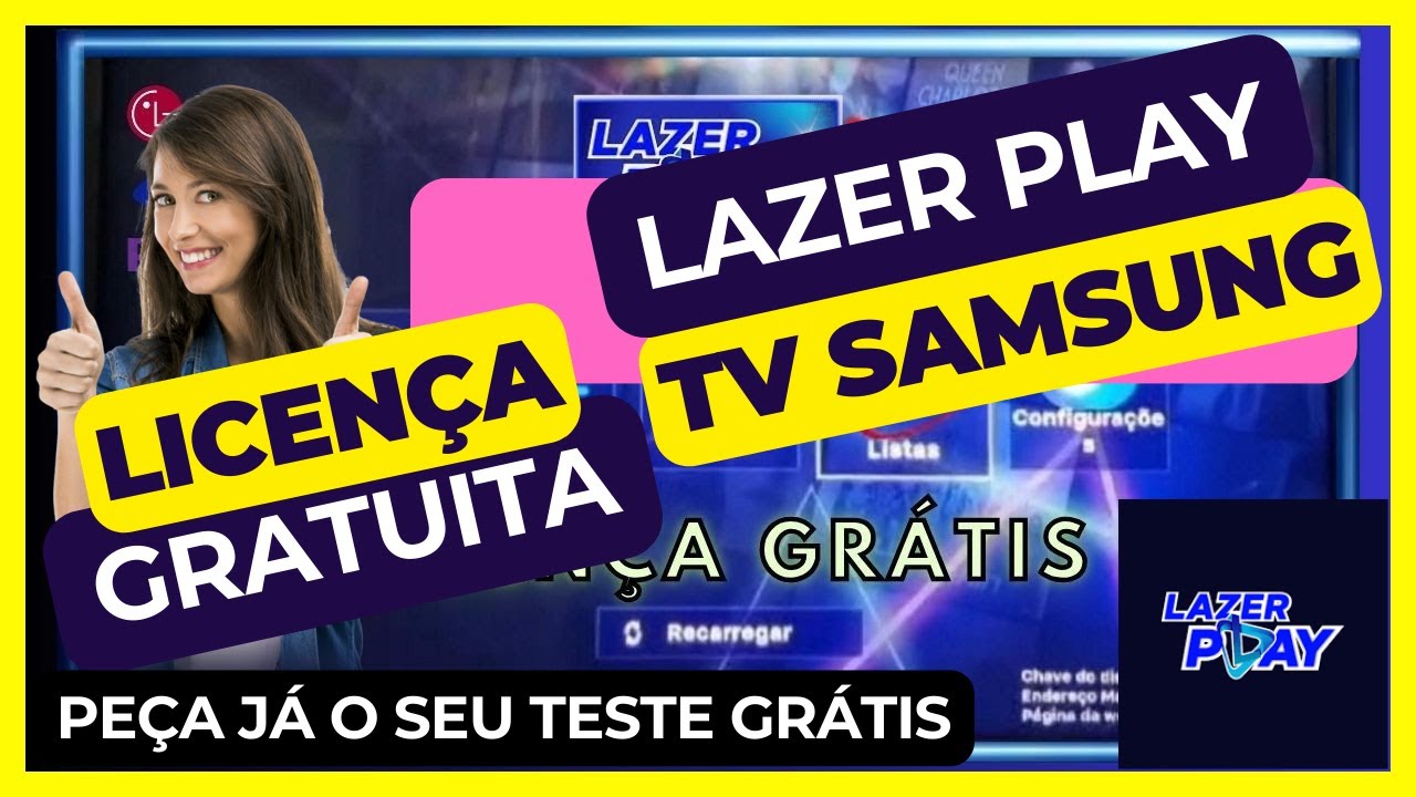 Como Instalar o Lazer Play na TV Samsung 2025 | Passo a Passo Atualizado + Licença Grátis