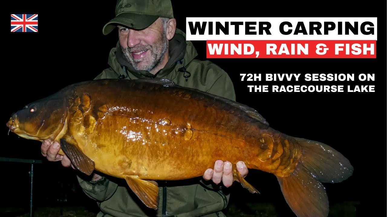 Winter carp session on The Racecourse Lake