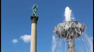 Travel to Stuttgart - the New palace , Schlossplatz and Gardens. Travel to Stuttgart - the New palace , Schlossplatz and Gardens.