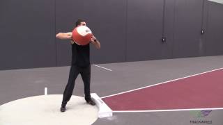 HOW TO THROW SHOTPUT - Heavy Medball Full Body Toss